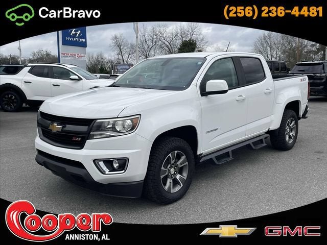 2020 Chevrolet Colorado 4WD Z71 in Summit White — front three-quarter view