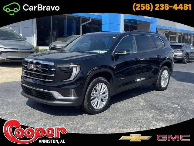 2026 GMC Acadia Elevation in Ebony Twilight Metallic — front three-quarter view