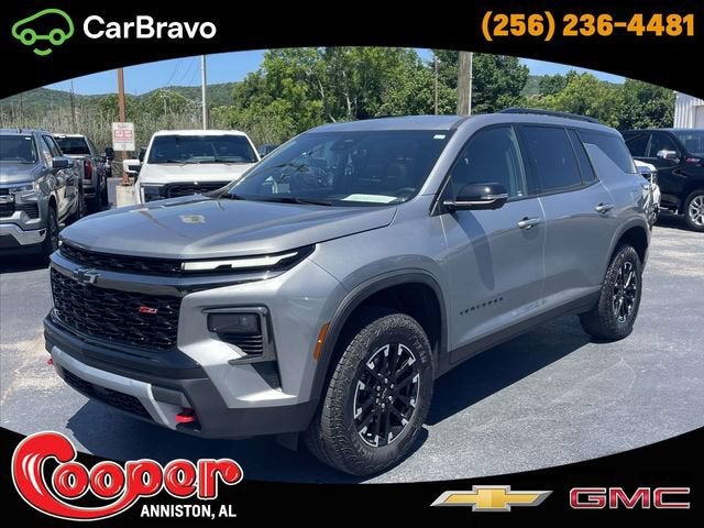 2025 Chevrolet Traverse Z71 in Sterling Gray Metallic — front three-quarter view