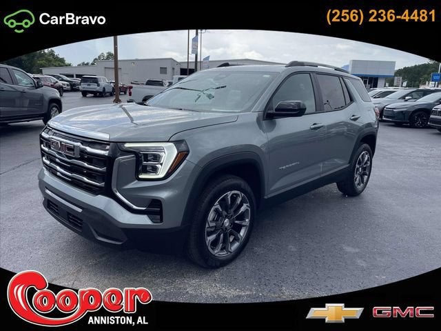 2027 GMC Terrain FWD Elevation in Sterling Metallic — front three-quarter view