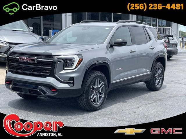 2026 GMC Terrain AT4 in Sterling Metallic — front three-quarter view