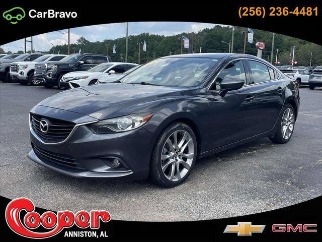 2014 Mazda Mazda6 i Grand Touring in Gray — front three-quarter view